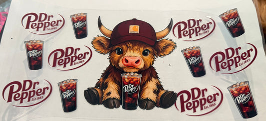 Dr Pepper cow