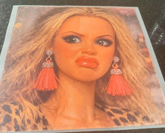 Cringe face Barbie