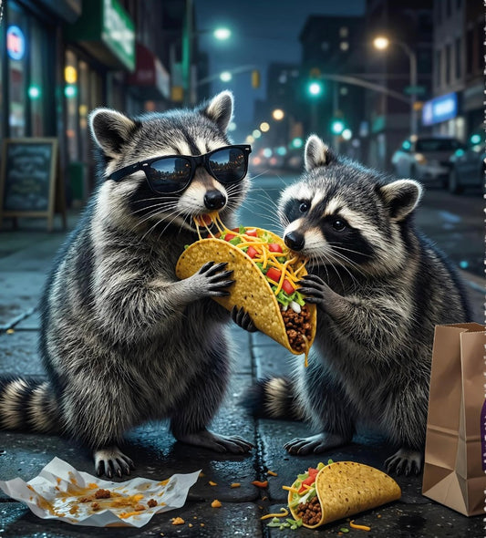 Taco Bell raccoons