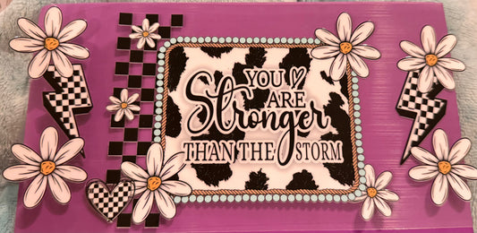 You are stronger than the storm