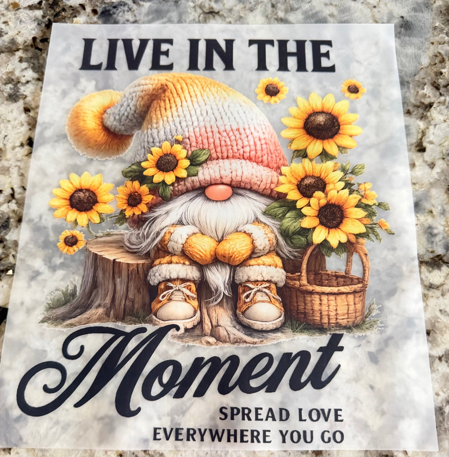 Live in the moment