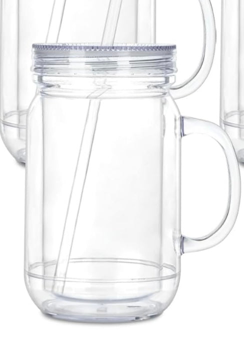 Mason 20oz snowglobe