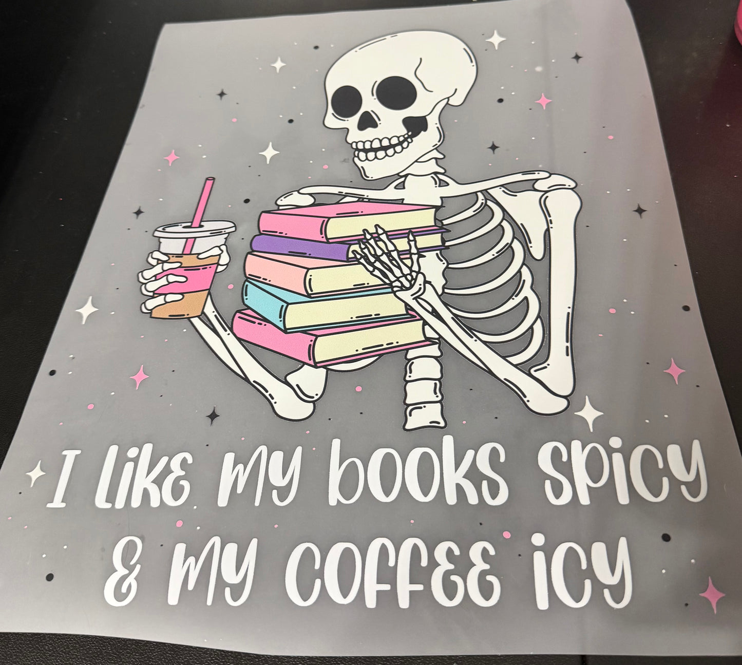 I like my books spicy & my coffee icy