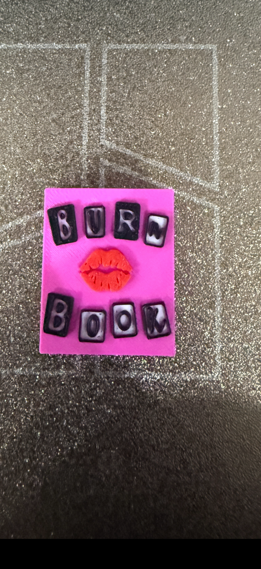 Burn Book topper