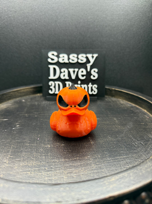 Jeep pumpkin duck
