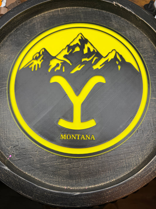 Yellowstone wall sign