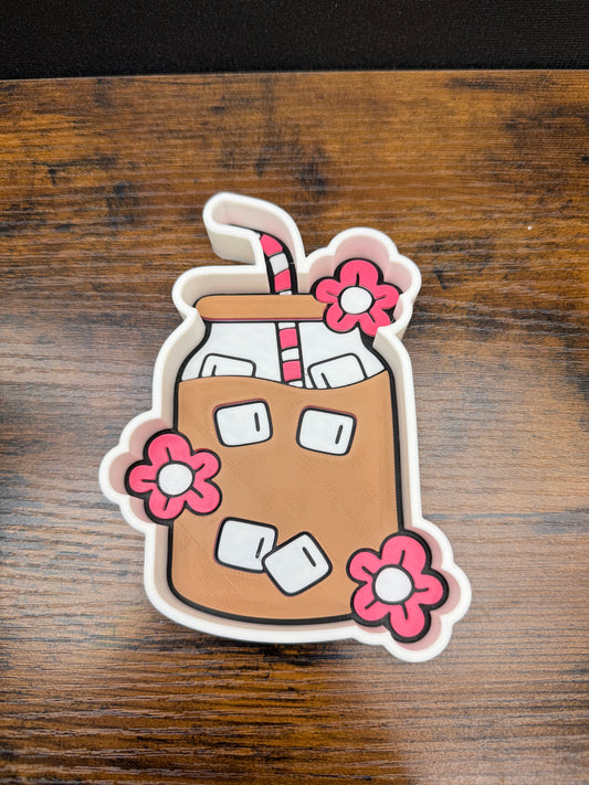 Iced coffee tinker tray