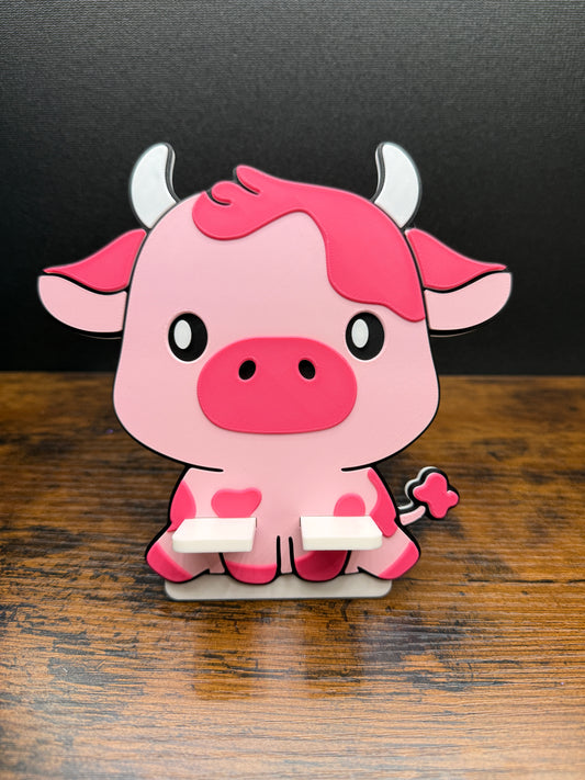 Cow phone stand