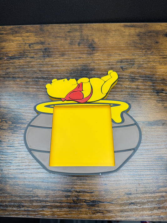 Pooh sticky note holder