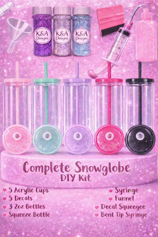 16oz acrylic complete DIY Kit