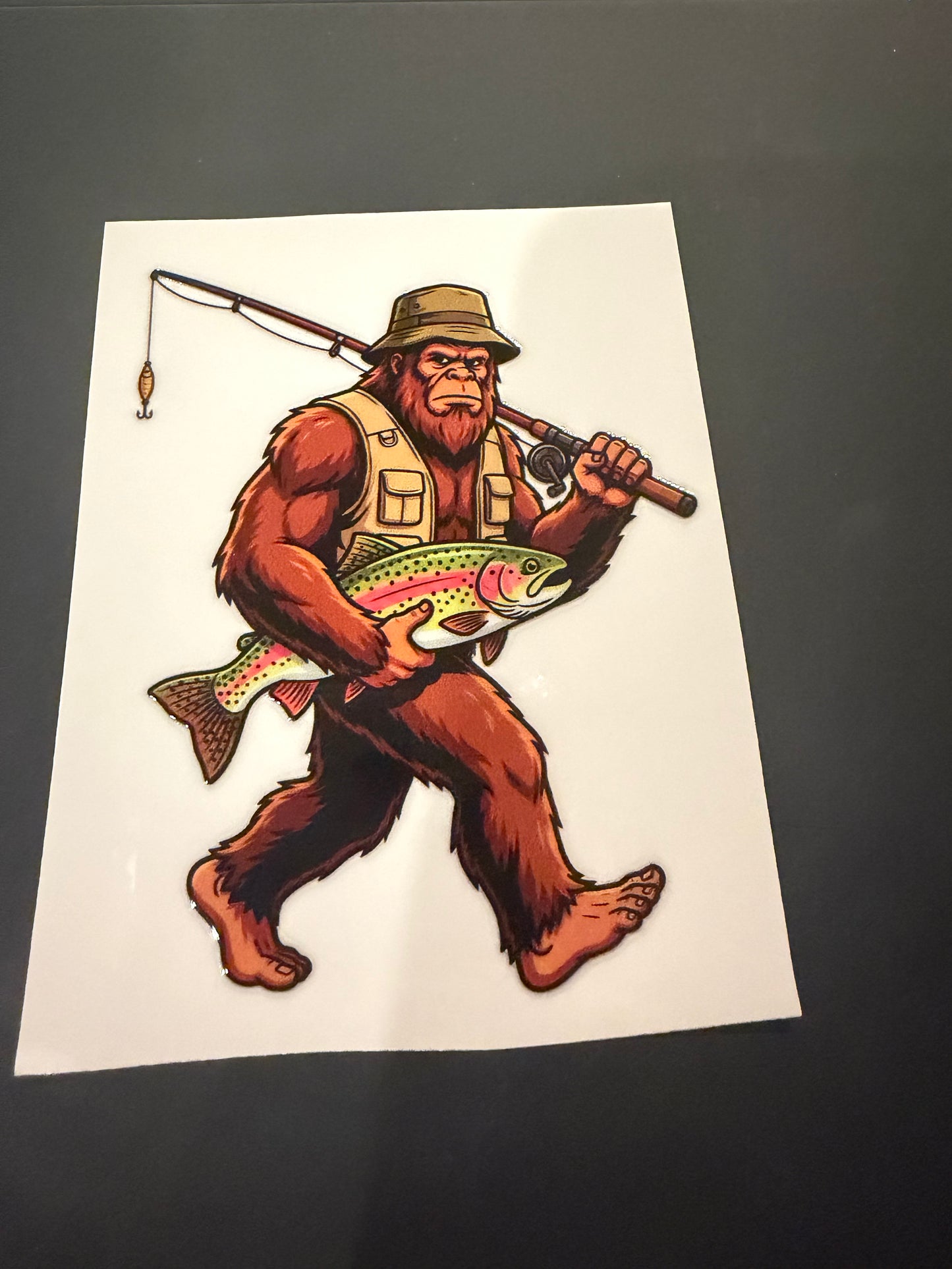 Fishing Sasquatch ￼