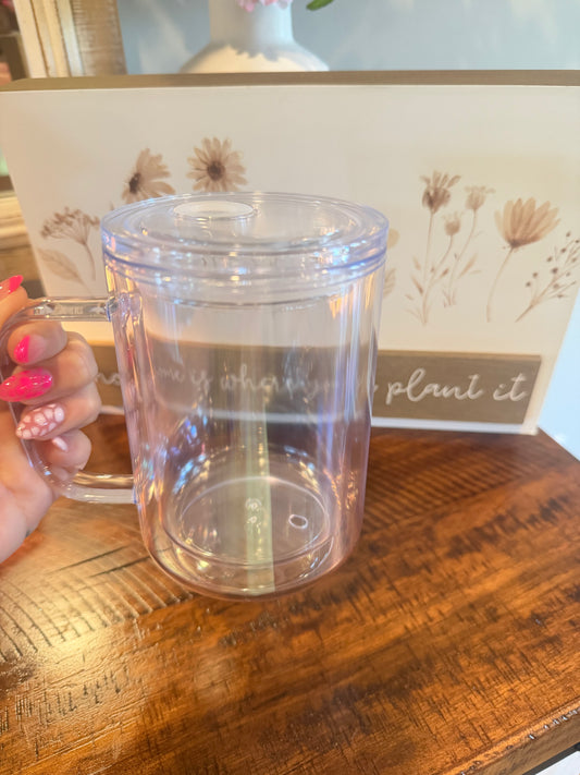 17oz acrylic mug