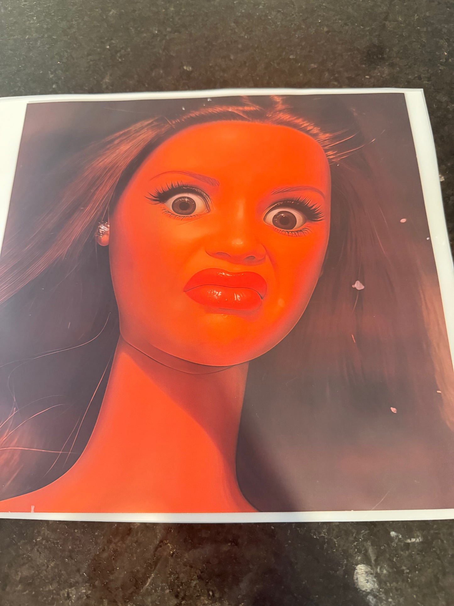 Funny face barbie