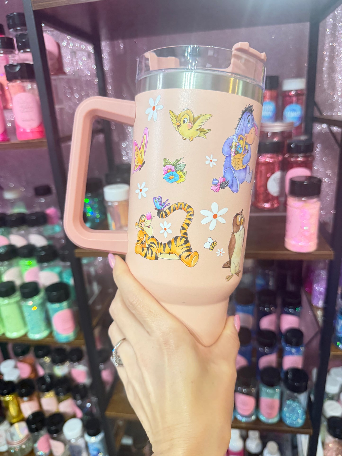 Premade Pooh 40oz stainless steel
