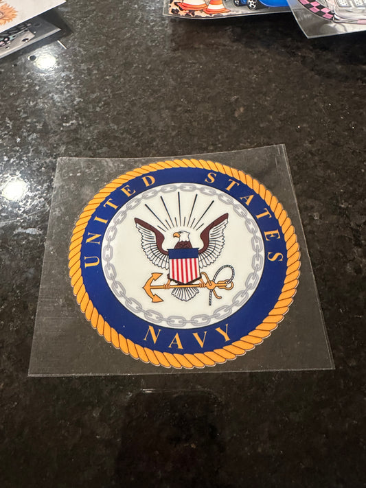Navy decal