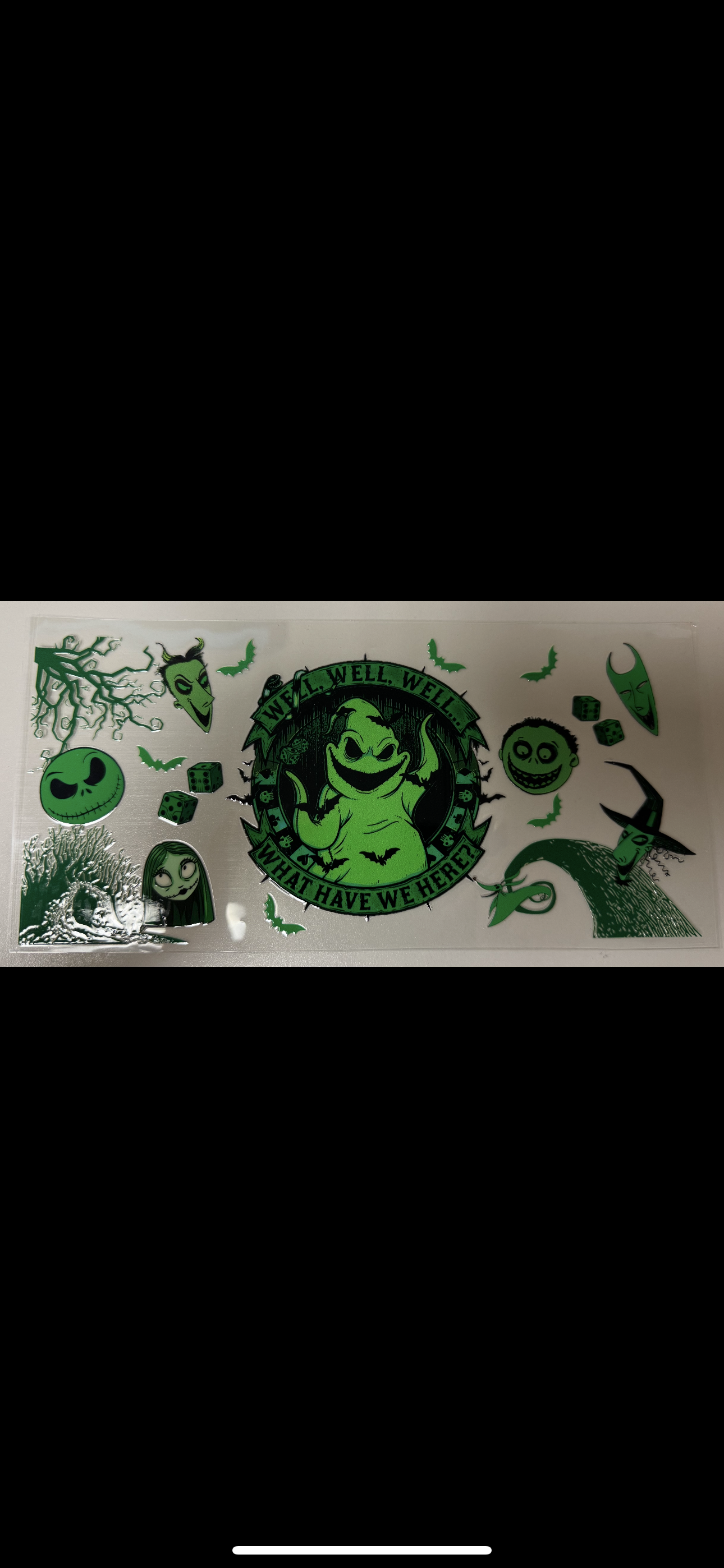 Oogie Boogie wrap