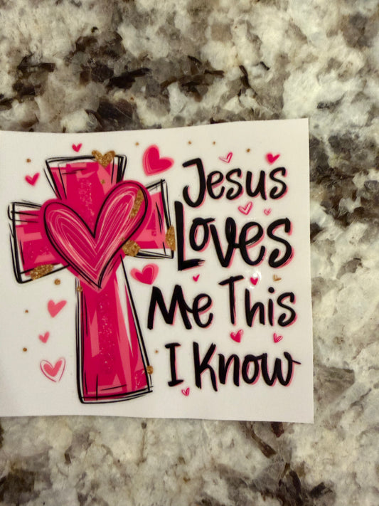 Jesus loves me this I know