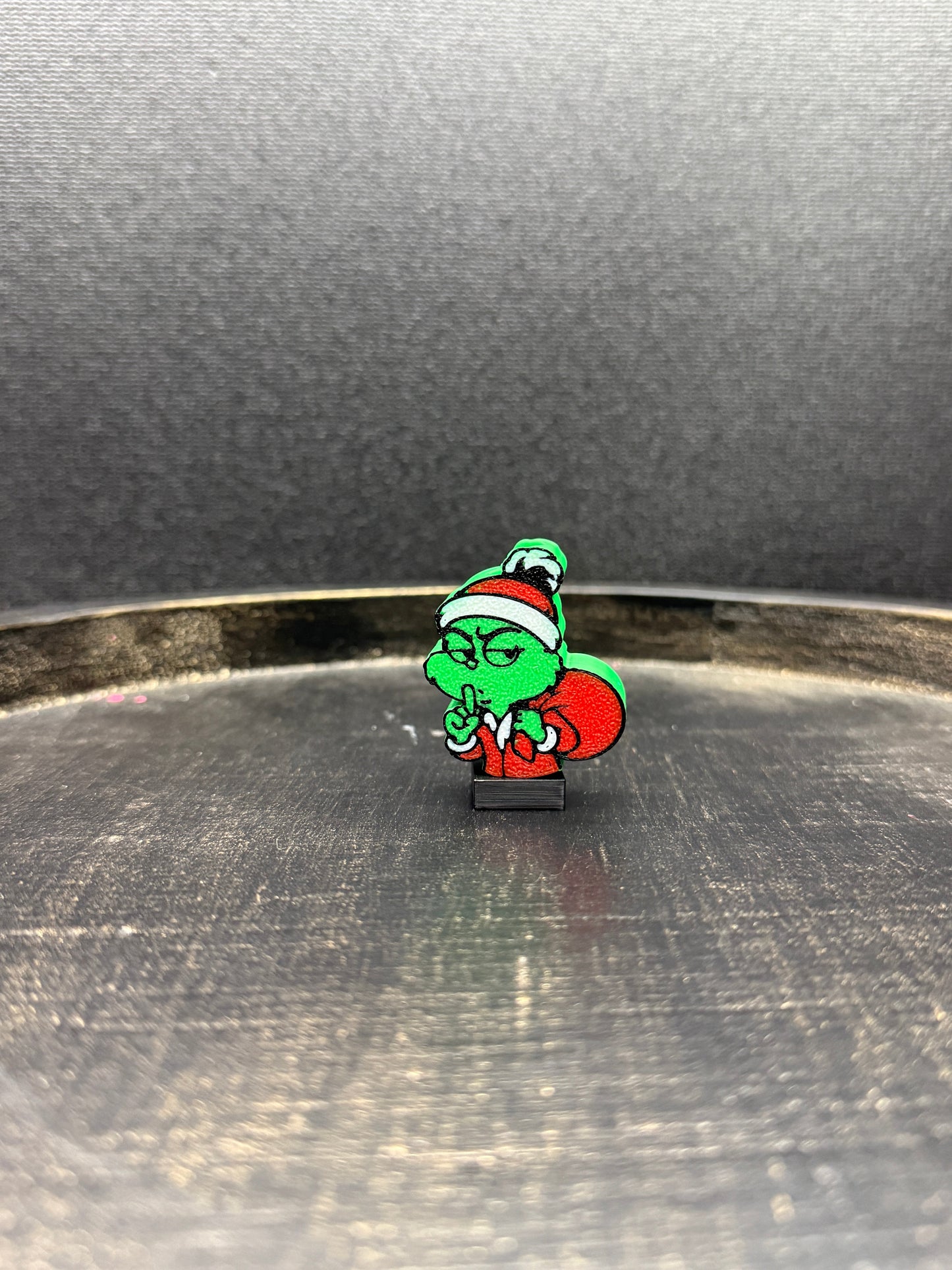 Grinch with Bag Topper
