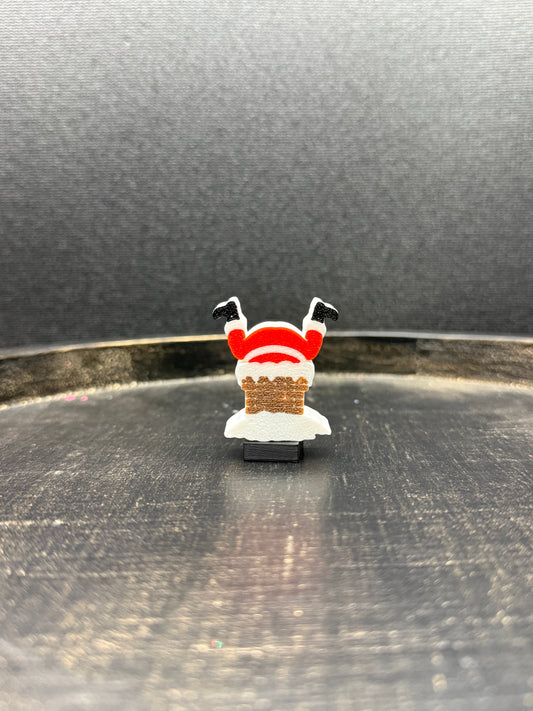 Stanta Stuck in Chimney Topper