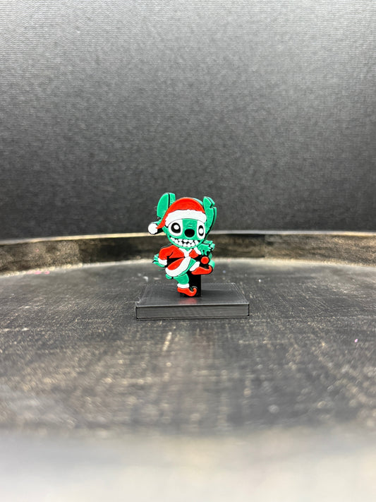 Stitch Santa Topper