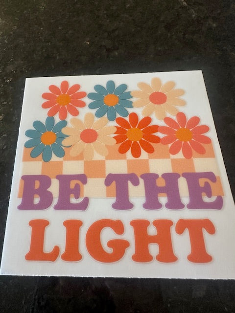 Be the light decal
