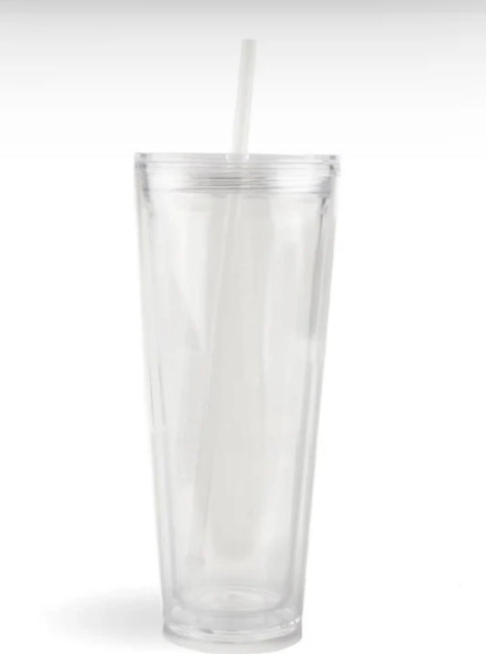 24 oz acrylic snow globe