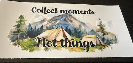 Collect moments not things