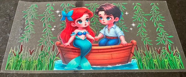 mermaid character wrap