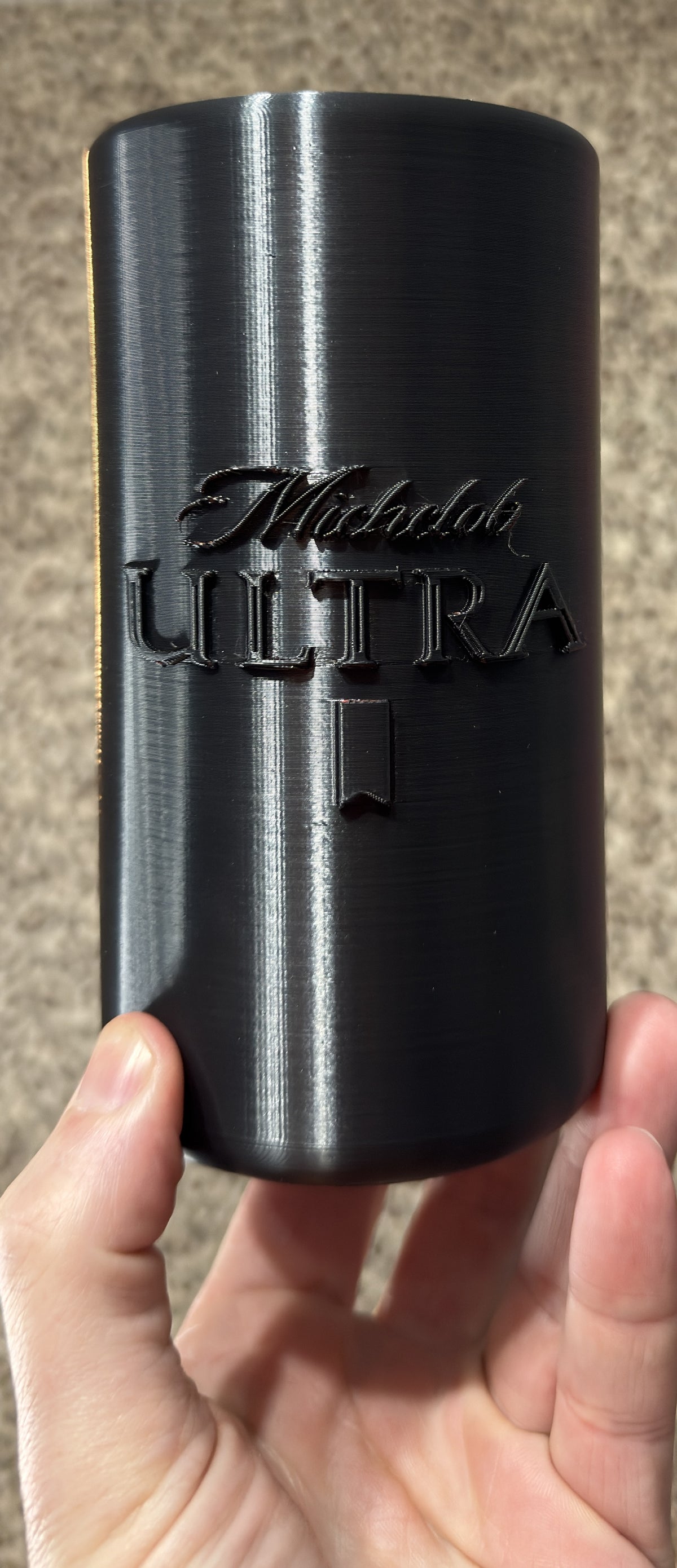 Dual color mich ultra can holder