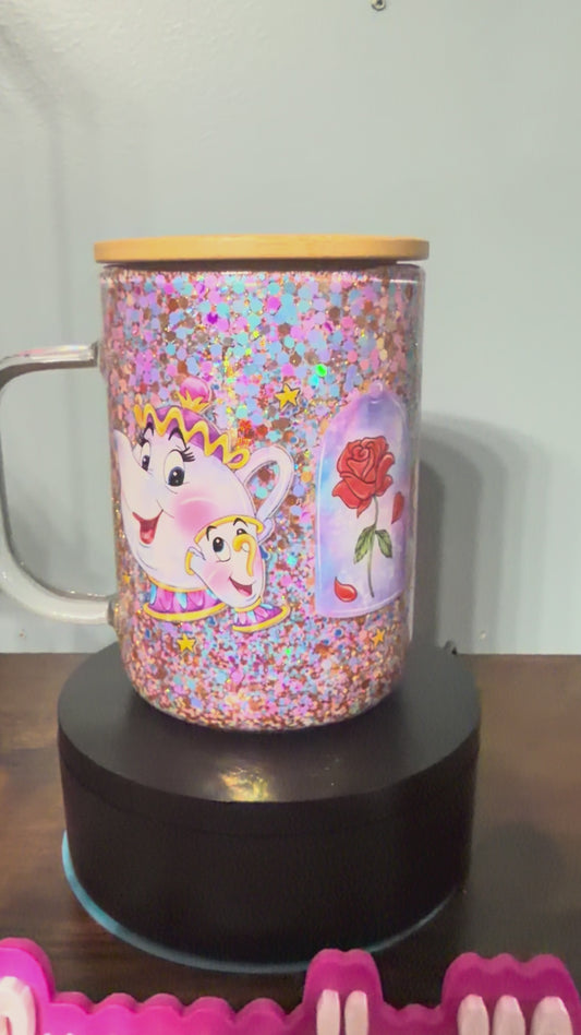 Beauty and the beast 15oz mug & tshirt